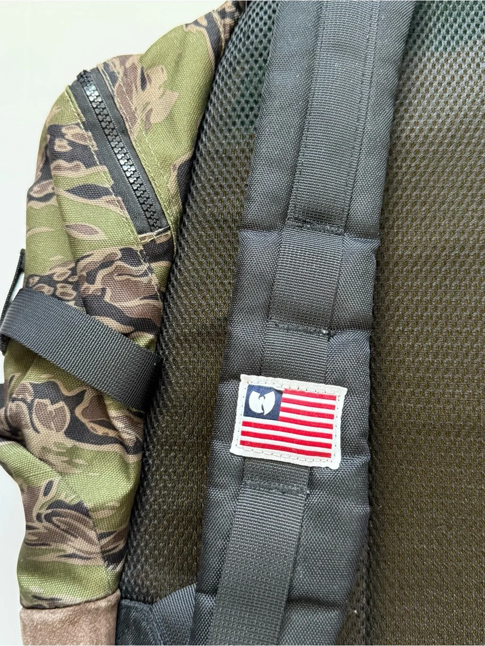 🔴Wu-Tang Camouflage Backpack Authentic WuTang Brand Ltd Iron Flag Rza Gza